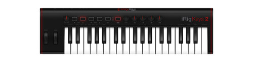 IRIG-KEYS 2 MINI מקלדת שליטה קומפקטית מבית IK Multimedia