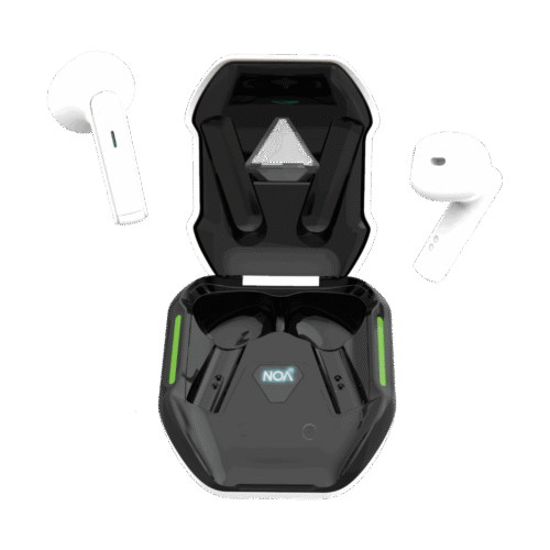 אוזניות אלחוטיות Bluetooth 5.3 בטכנולוגית TWS עם מארז הטענה.  NOA Rainbow