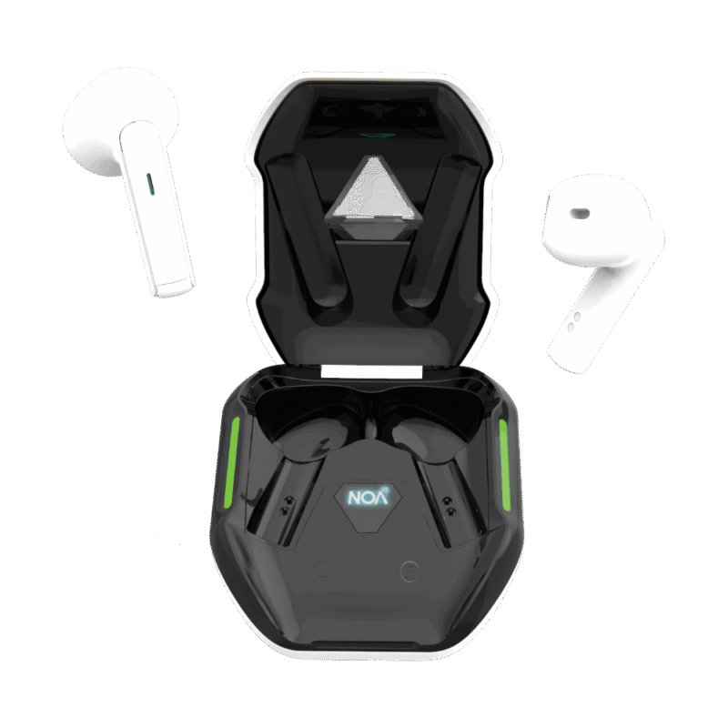 אוזניות אלחוטיות Bluetooth 5.3 בטכנולוגית TWS עם מארז הטענה.  NOA Rainbow