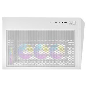 מארז לבן Antec C5 RGB Mid-Tower ATX 7x ARGB FANS Incl Type-C