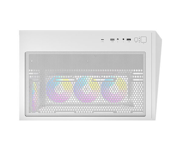 מארז לבן Antec C5 RGB Mid-Tower ATX 7x ARGB FANS Incl Type-C