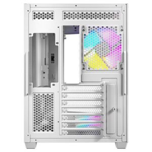 מארז לבן Antec C5 RGB Mid-Tower ATX 7x ARGB FANS Incl Type-C