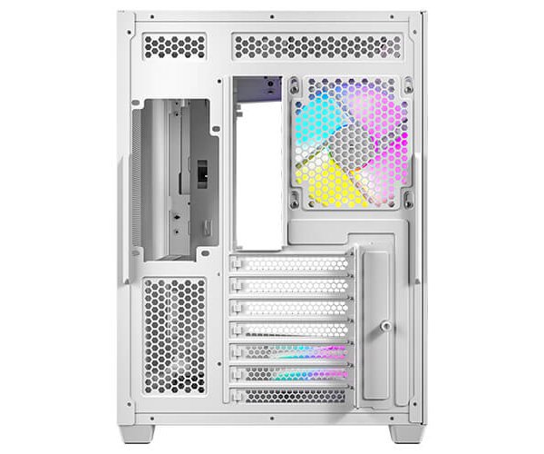 מארז לבן Antec C5 RGB Mid-Tower ATX 7x ARGB FANS Incl Type-C
