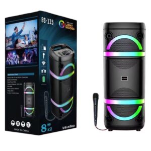 בידורית 16 אינץ׳ blueseed כולל מיקרופון חוטי דגם bs-116