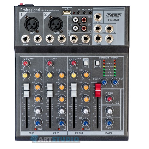 מיקסר 4 ערוצים F4 BTS