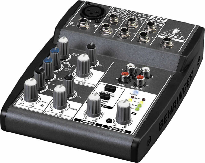 מיקסר Xenyx 502 Behringer