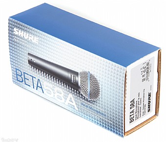 A SHURE Beta58A - מיקרופון יד דינמי, סופר-כיווני