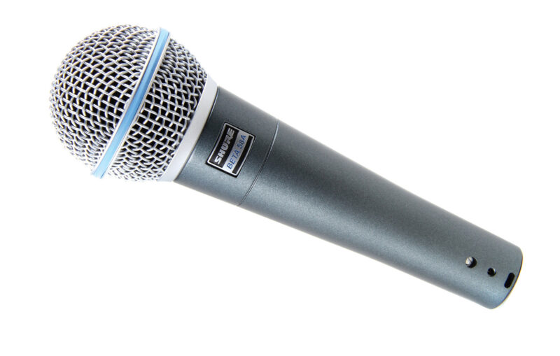 A SHURE Beta58A - מיקרופון יד דינמי, סופר-כיווני