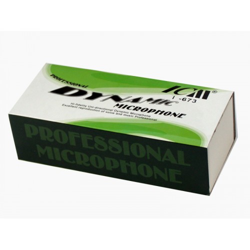 מיקרופון דינמי לשירה / דיבור כולל כבל מיקרופון 4 מטר