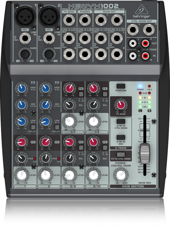 מיקסר Xenyx 1002 Behringer