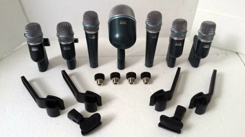 סט מיקרופונים לתופים