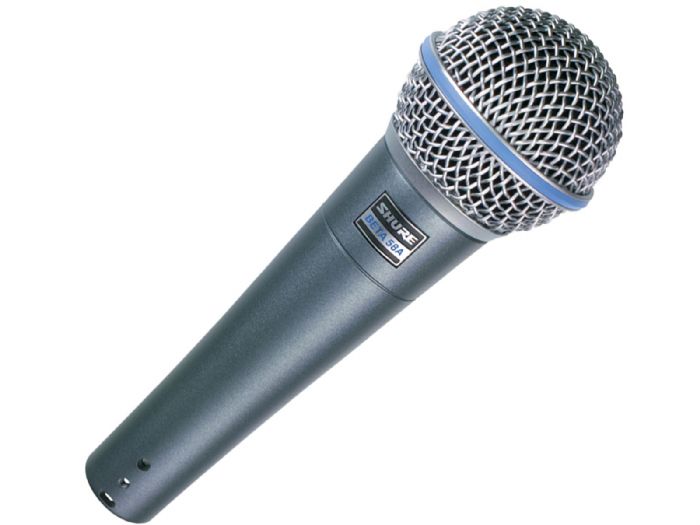 A SHURE Beta58A - מיקרופון יד דינמי, סופר-כיווני