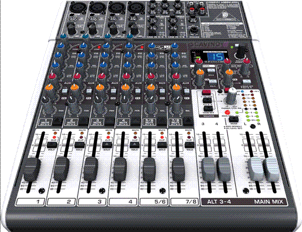 ‏מיקסר Behringer Xenyx 1204FX