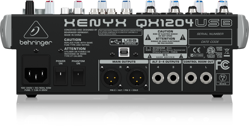 מיקסר BERINGER- QX1204USB