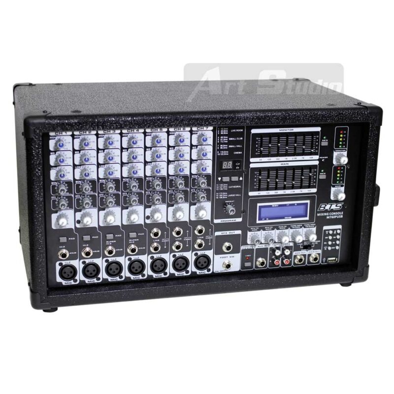 מיקסר מוגבר 1200W BTS