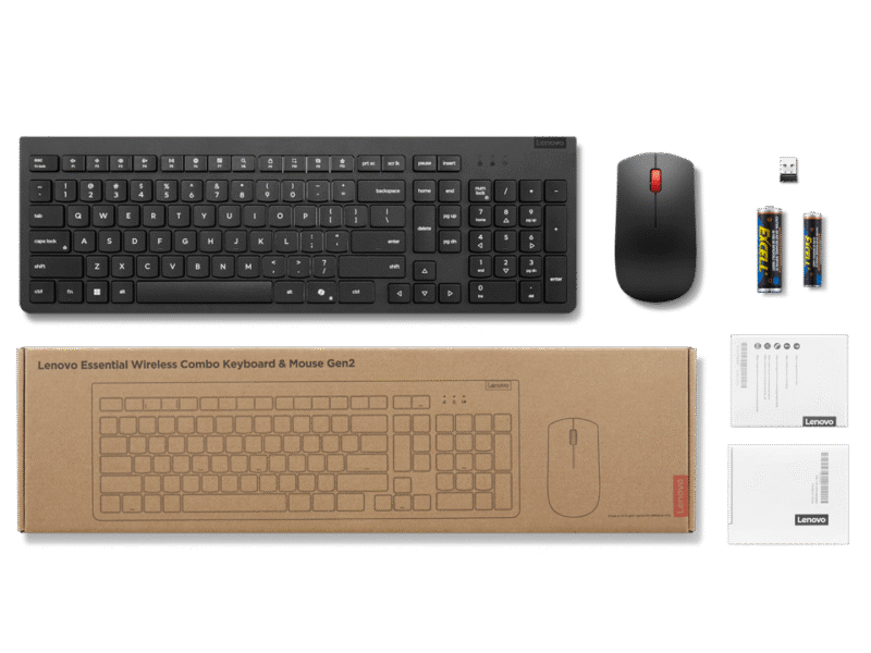 Lenovo Essential Wireless Combo 2 K+M AI