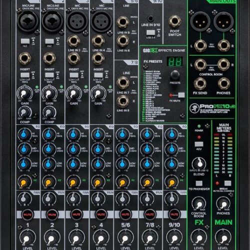 מיקסר ProFX10 v3 Mackie