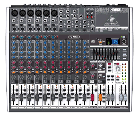 מיקסר ברינגר XENYX X1832USB
