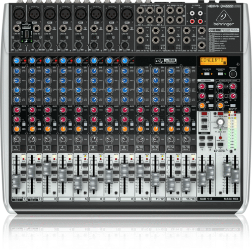 מיקסר ברינגר XENYX QX2222USB
