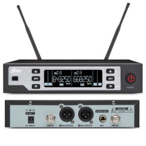 זוג מיקרופונים SEER IU-2068 UHF