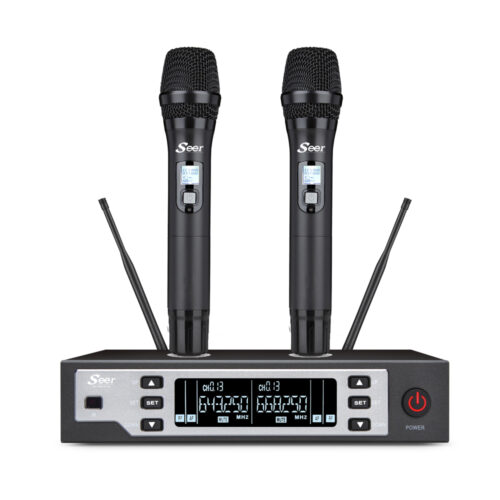 זוג מיקרופונים SEER IU-2068 UHF