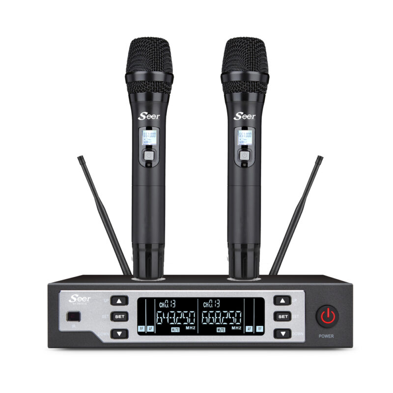 זוג מיקרופונים SEER IU-2068 UHF
