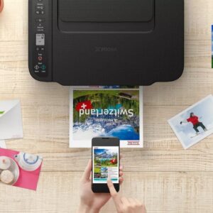 מדפסת All-in-One משולבת Canon Pixma TS3750i - צבע שחור