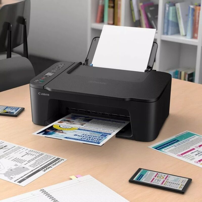 מדפסת All-in-One משולבת Canon Pixma TS3750i - צבע שחור