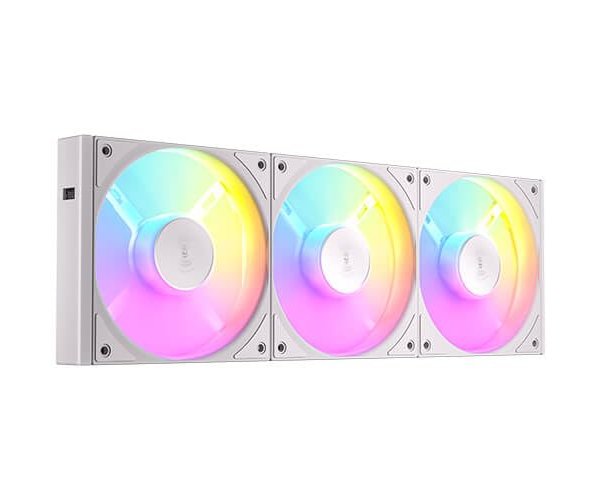 מאווררים למארז ANTEC Connect C120 Reverse ARGB WHITE 3PK