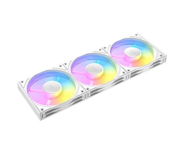 מאווררים למארז ANTEC Connect C120 Reverse ARGB WHITE 3PK