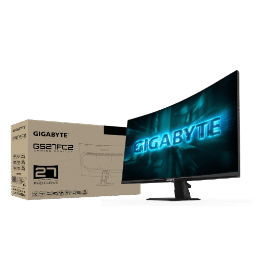 מסך Gigabyte GS27FC2 FHD VA 1Ms 240Hz HDR10 Curved Vesa100