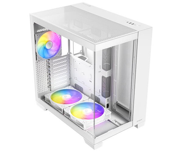מארז לבן Antec C8 ARGB E-ATX Mid-Tower 3X ARGB FANS Incl White