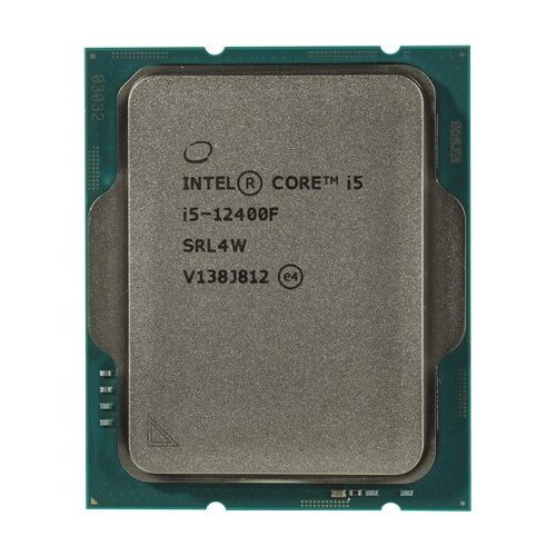 מעבד אינטל דור 12 INTEL I5-12400F Tray No Fan NO GPU 117W LGA1700