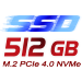 דיסק פנימי WD BLUE SN5100 512GB Gen4.0 Up to 6600MB/S Read 2280