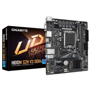 לוח אם אינטל דור 10 Gigabyte H410M H V2 2.0 Micro-ATX LGA1200