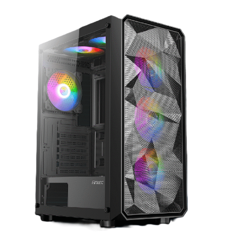 מחשב AX83 ARGB 700W H610M I5-12400F 8GB 500GB NVMe RTX3050