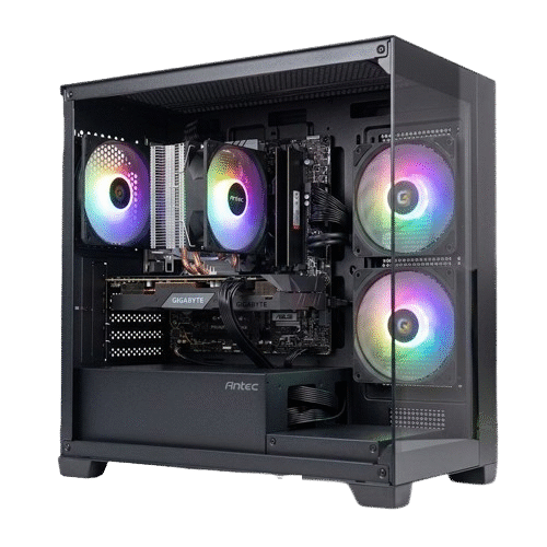 מחשב CX300M ARGB 750W B760M DDR4 I5-14400F 16GB 1TB NVME RTX5060