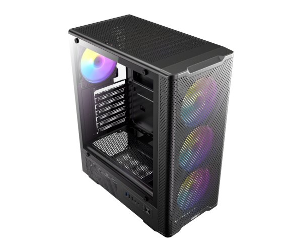 מארז Antec VX310 ARGB ATX Mid-Tower Tempered Glass 4x120mm Fans