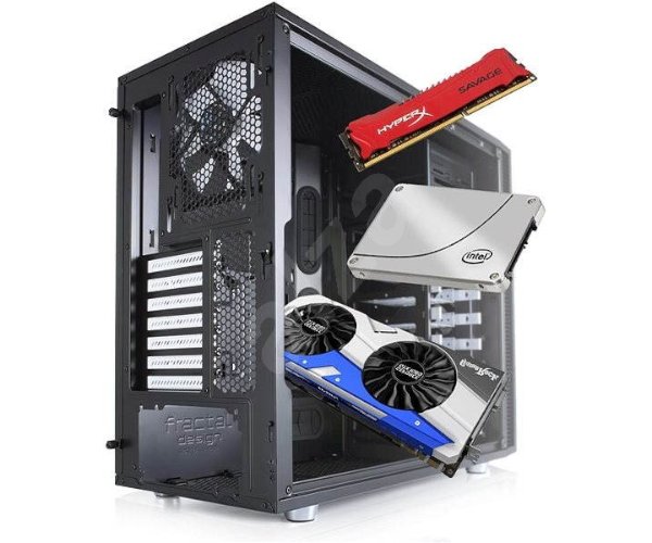 נייח ST10M 500W H610M I3-14100 8GB 500GB NVME