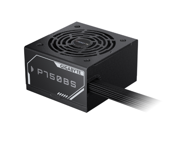 ספק כוח Gigabyte P750BS 750W 80 Plus Bronze 12cm silent fan