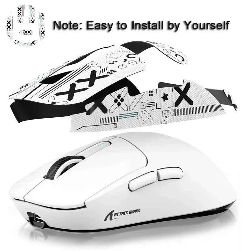 ATTACK SHARK X3 Ultra-Light Wireless Mouse - Tri-Mode 2.4G/BT/Wired, PAW3395 26000DPI, 55g, Macro, for Gaming/Xbox/PS/PC/Mac