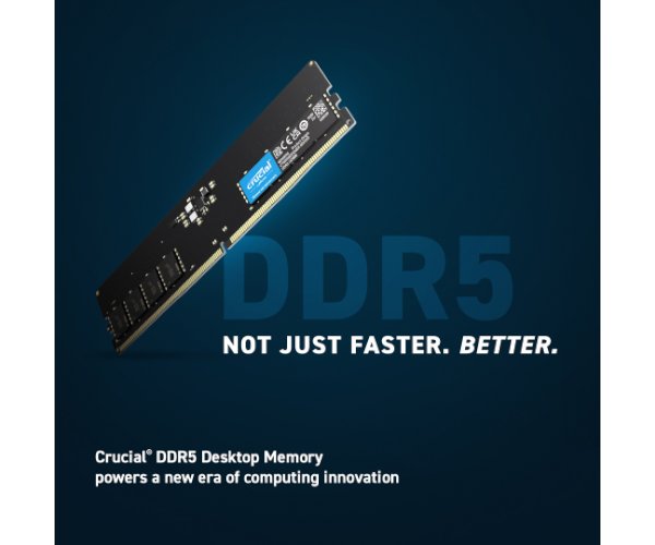 זכרון לנייח Crucial 16GB DDR5 5600Mhz C46