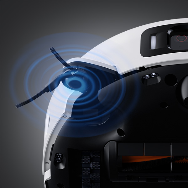 שואב שוטף רובוטי שיאומי דגם Xiaomi Robot Vacuum 5 Pro בצבע לבן