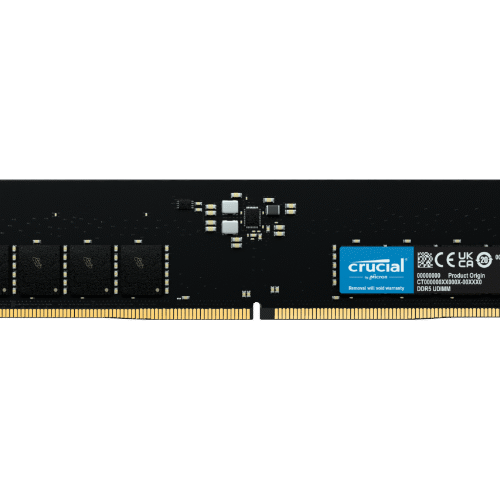 ddr5-4800MHZ6 זכרון לנייח Crucial 16GB DDR5 5600Mhz C46