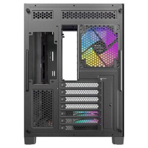 מארז שחור Antec C5 Curve ARGB Mid-Tower ATX 4x ARGB FANS Type-C