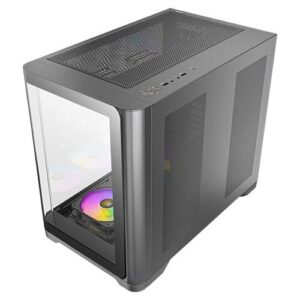 מארז שחור Antec C5 Curve ARGB Mid-Tower ATX 4x ARGB FANS Type-C