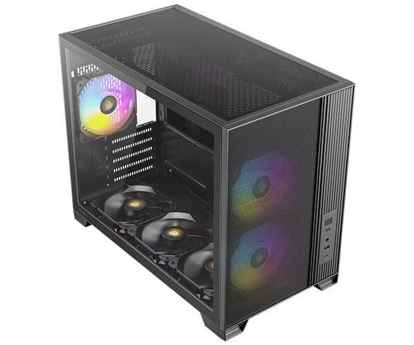 מארז Antec Flux M Mid Tower Micro-ATX ARGB Type-C 3.2
