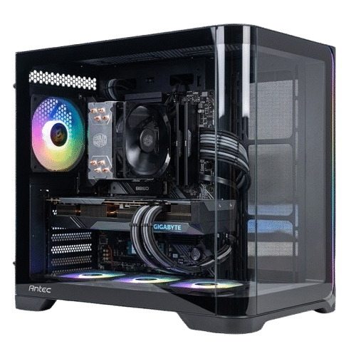מחשב C5 Curve ARGB 750W B860M WIFI U5-250KF 32GB 1TB NVME RTX5060