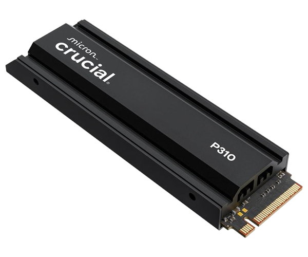 דיסק פנימי Crucial P310 1TB PCIe Gen4 NVMe 2280 M.2 SSD Heatsink
