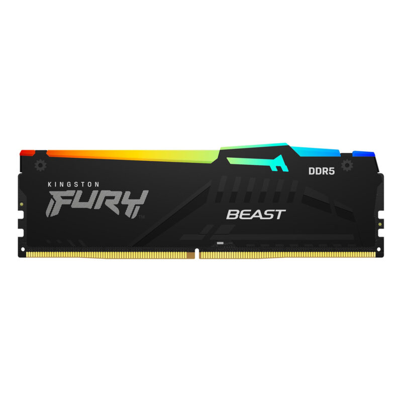 ז. לנייח Kingston Fury Beast RGB 16GB DDR5 5600MHZ C36 AMD EXPO
